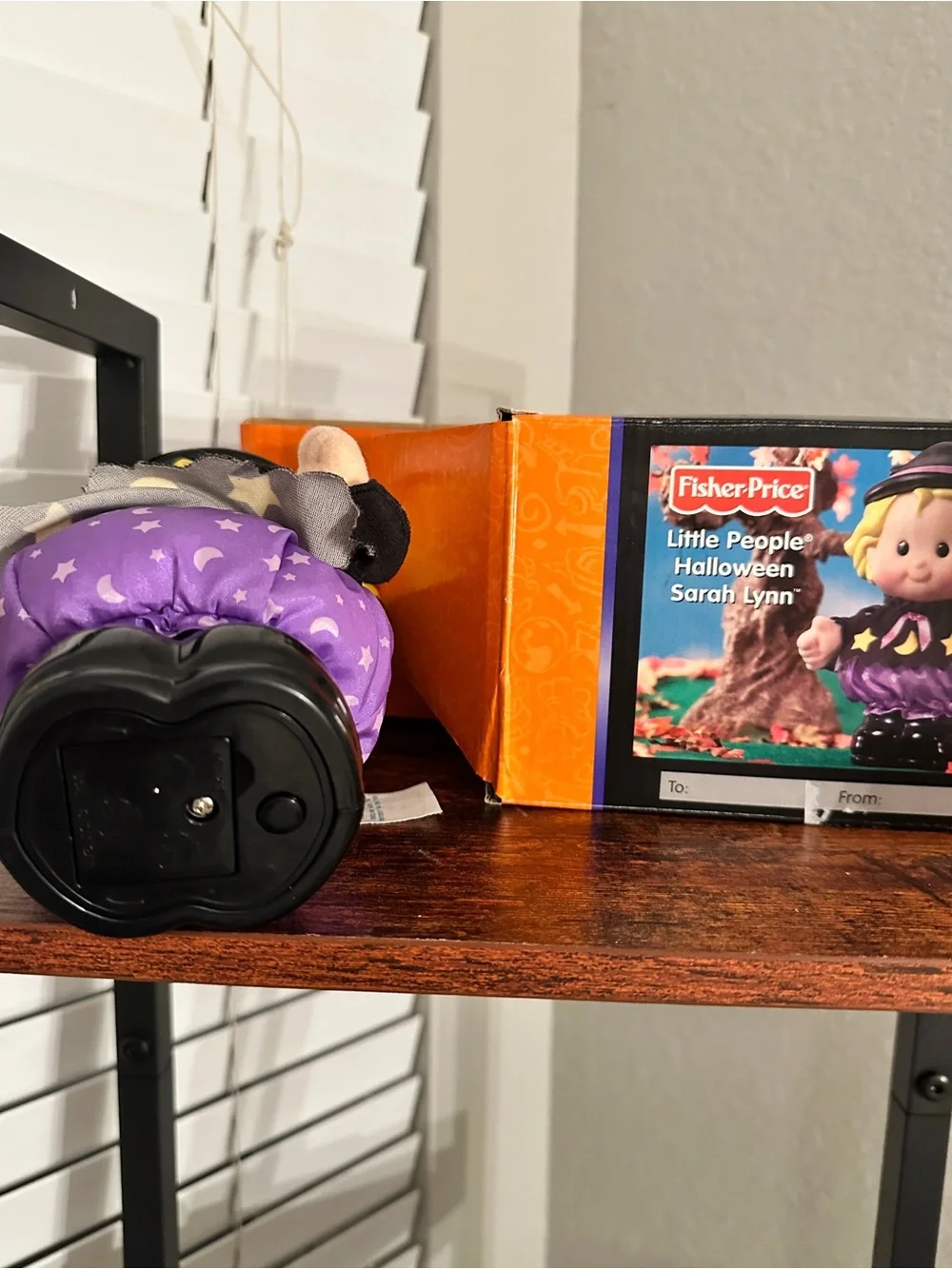 Fisher Price Little People Spooky Sound Halloween Sarah Lynn Witch Pumpkin Eddie